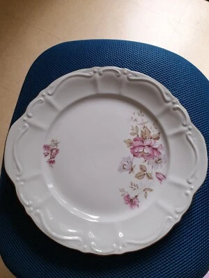 Très Beau Plat De Service Vintage En Porcelaine Royal TOGNANA - Photo 1/4