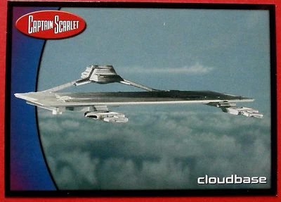 CAPTAIN SCARLET - Card #65 - Cloudbase - Cards Inc. 2001 - Image 1 of 2