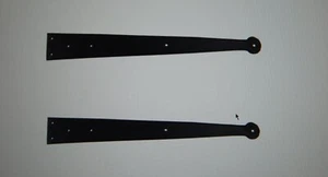 Hardware AKATVA schwer antik Eisen handgeschmiedet Riemen falsch/faux/Attrappe Scharnier NIEDRIG $ - Bild 1 von 7