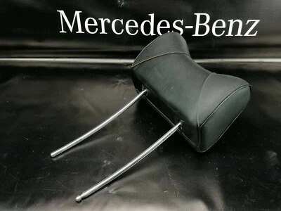 MERCEDES W123 W116 Front Seat Headrest   Black - Image 1 of 4