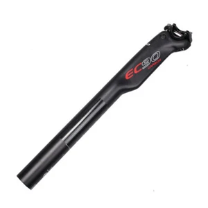 EC90 Aero Carbon Road Cyclocross eBike Cycling Seatpost 27.2mm Bike Post Black - Picture 1 of 7