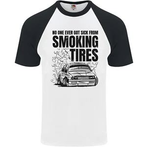 Camiseta de béisbol Car Drifting Burning Tires para hombre S/S - Imagen 1 de 50