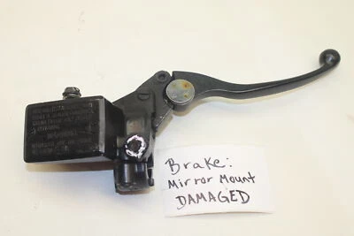 95-01 KAWASAKI NINJA ZX11 ZX1100 ZX-11 CILINDRO MAESTRO DE FRENO DELANTERO CON PALANCA OEM Foto 1 de 4