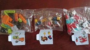 Lego City 60303 Christmas Advent Calendar 3 Sealed Poly Bags Of Lego Pieces  - Picture 1 of 5