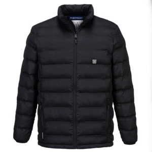 Heated Thermal Jacket Ultrasonic Bodywarmer Carbon Fibre Panels Portwest S547 - Picture 1 of 4