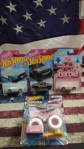 2023 Hot Wheels Monster Trucks Barbie Ultimate Camper Plus Corvettes Hummer - Picture 1 of 5