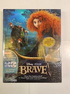 Disney Pixar - Brave (Blu-Ray/DVD, 2012 & 32-Page Storybook TARGET EXCLUSIVE - Picture 1 of 5
