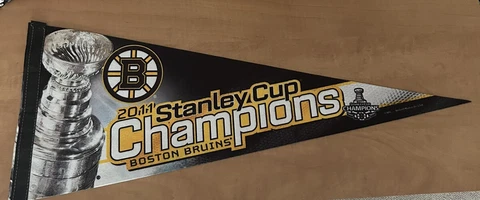 NHL Boston Bruins Vintage 2011 Stanley Cup Champions 12x30 Cover