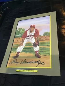 PEREZ STEELE GREAT MOMENTS # 3804/5000 SET BREAK #34 RAY DANDRIDGE AUTOGRAPHED - Picture 1 of 2