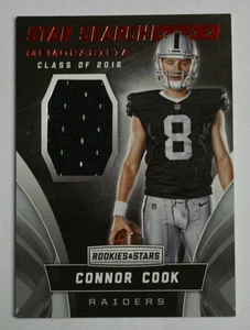 Tarjeta de recuerdos SN681 2016 Panini Rookies & Stars Connor Cook #17 Rookie RC - Imagen 1 de 2