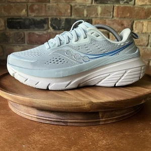 Saucony Guide 18 Womens Size 7 Blue White Road Running Shoes Sneakers - Picture 1 of 24