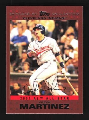 Victor Martinez Cleveland Indians 2007 Topps Update Copper #UH264 SN /56 - Image 1 of 2