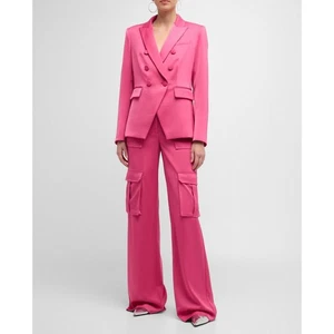 NEU Veronica Beard Miller Dickey Jacke + Saul Hose Pink Set Größe 4 - Bild 1 von 10