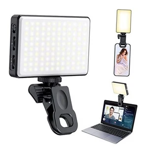 120 LED Phone Light, Selfie Light for iPhone, 5000Mah Rechargeable Clip Video - Picture 1 of 7