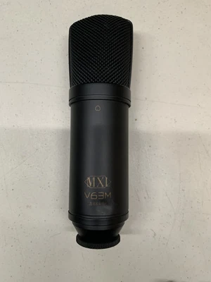 MXL V63M Condenser Microphone Black Recording Vocal Instrument Mic - Image 1 of 2
