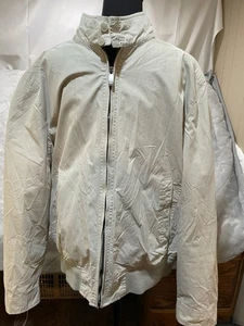 Dockers Vintage Golf Windbreaker Harrington Baracuta-style Jacket Men Size XL - Picture 1 of 12