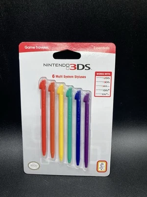 Nintendo 3DS 6 Multi Styluses Game Traveler NUEVO Foto 1 de 2