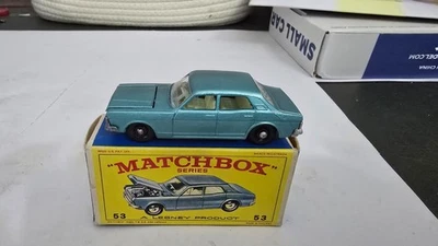 Matchbox Regular Wheels No 53C Ford Zodiac Mint Original Boxed - Image 1 of 4