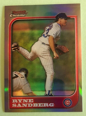 RYNE SANDBERG 1997 Bowman Chrome Refractors #18 Refractor Parallel #18 - Image 1 of 2