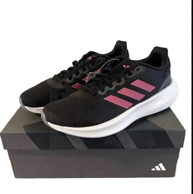 Adidas Runfalcon 3.0 Shoes Women’s 10 Black/ Pink Style HP7560 - Image 1 of 4
