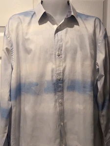 Quieti Langarmhemd mit Knopfleiste 100 % feine Baumwolle Herren XL EUC   - Bild 1 von 12