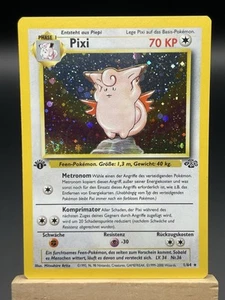 Pixi / Clefable - 1/64 Dschungel - Holo 1st Edition DE NM Pokemon - Bild 1 von 2