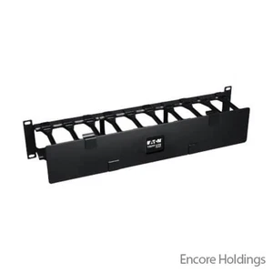 Tripp Lite SmartRack 2U Enclosure Cable Manager - Black - SRCABLEDUCT2UHD - Picture 1 of 1