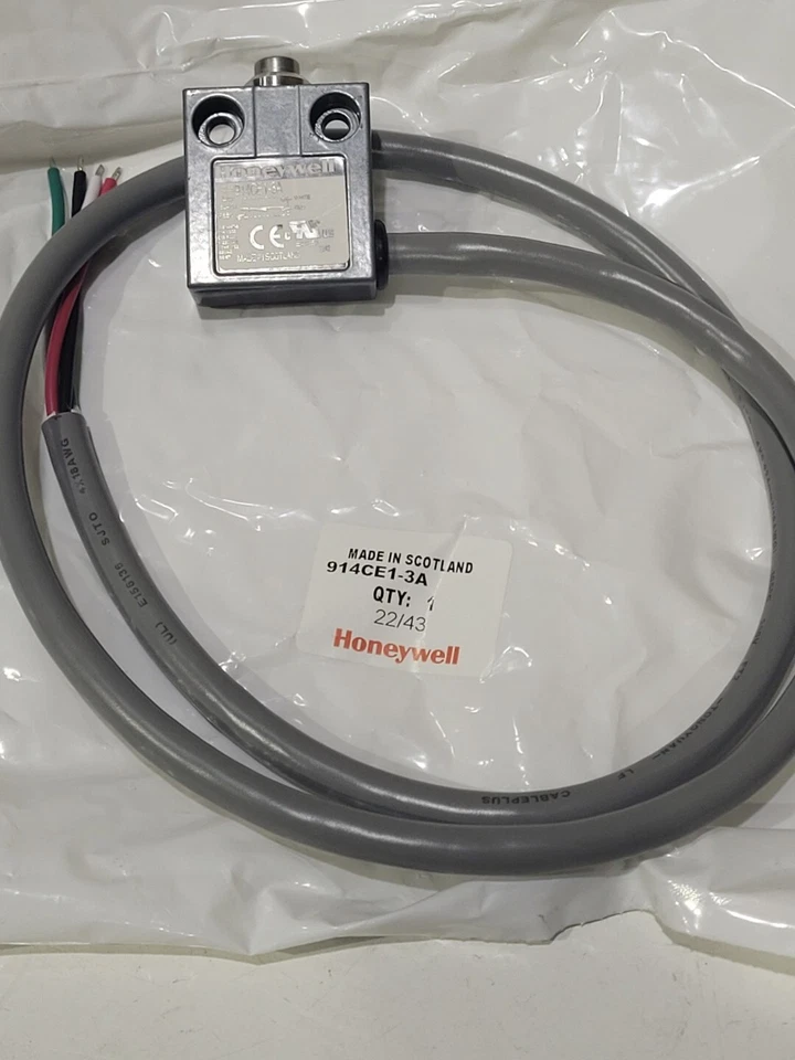 Honeywell 914ce1-3a Top Plunger Limit Switch 914CE13A
