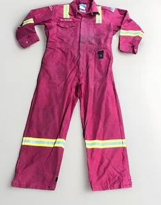Actionwest HALLIBURTON FR Tuta Antifiamma TG US44 Rosso USA Riflettente - Foto 1 di 11