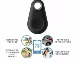 Mini Traceur GPS Anti Perte Clefs Smartphone Animaux Localisation Bluetooth - Photo 1/4