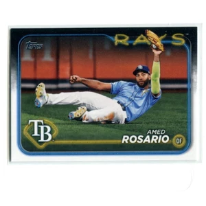 2024 Topps Update Series Baseball Amed Rosario Base US62 Tampa Bay Rays - Bild 1 von 2