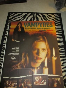 Vampire französisches Poster signiert von Anulka Dziubinska - Bild 1 von 3