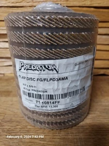 ARC Abrasives 4-1/2" X 5/8"-11 Type 27-PRD Flap Disc 40-Grit Predator (Qty. 10) - Picture 1 of 6