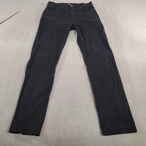Barbell Pants Mens 32x32 Black Straight Leg Performance Stretch Jeans Solid - Picture 1 of 14