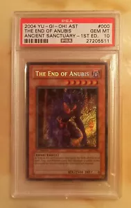 Yu-Gi-Oh 2004 The End Of Anubis PSA 10 GEM MINT 1st Ed AST-000 Secret Rare! - Picture 1 of 2