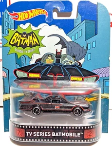 Hot Wheels TV Series Batmobile Retro Entertainment Series 2015 - Picture 1 of 1