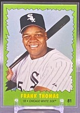 2022 Topps Throwback Thursday #81 FRANK THOMAS 1979 Incredible Hulk White Sox