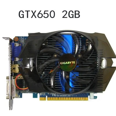 Graphics Cards For GIGABYTE GTX650 2GB 128Bit GDDR5 VGA Cards Tested OK - Image 1 of 4