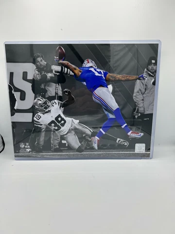 Odell Beckham Jr. New York Giants Unsigned One Handed Catch 11" x 14" Photo Cover