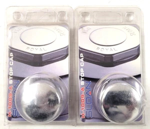 SLOAN H-1009-A 3/4" Tapa de parada antivandalismo se adapta a H600A Bak Chek LOTE DE 2 - Imagen 1 de 6