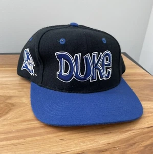 Vintage Duke Blue Devils 2 Tone Bubble Graphic Top Of The World Snapback Hat TOW - Bild 1 von 11