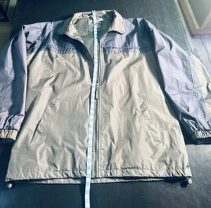 Kenpo Windbreaker Jacket Mens XL Full Zip Netted Lining Blue Green - Picture 1 of 7