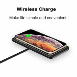 15W Magnetisch Wireless Ladegerät Stand Ladestation Mag safe Fast Charging Pad G - Bild 1 von 9