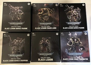 JOYTOY Warhammer 40k Black Legion Havocs Marine Chaos Terminator Lord Champion - Picture 1 of 25
