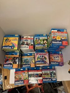 Vtech Innotab Games Cartridges Huge Lot 59 Games Bundle Spiderman Monsters Etc - Picture 1 of 8