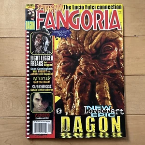 FANGORIA Magazine #213 Spiderman Lucio Fulci Connect, Dagon, Eight Legged Freak - Picture 1 of 4