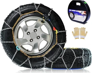 Snow-Chains Auto Fixing 1 Min Quick Fit Easy Installation Tire-Chains HKN-150 - Bild 1 von 5