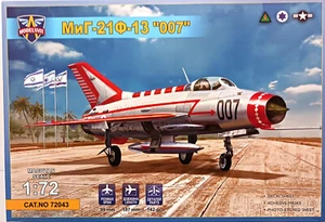 Modelsvit 72043 : Mikoian Gurevich MiG-21F-13 "007" Strahl-Jagdflugz. - Kit 1:72 - Picture 1 of 2