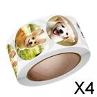 2xDog Stickers Puppy Sticker 500Pcs for Kids Party Favor Envelope Seal Stickers