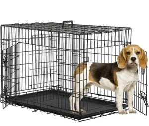 "Large 36-Inch Bestpet Animal Pet Cage with Plastic Tray and Handle" - Picture 1 of 5